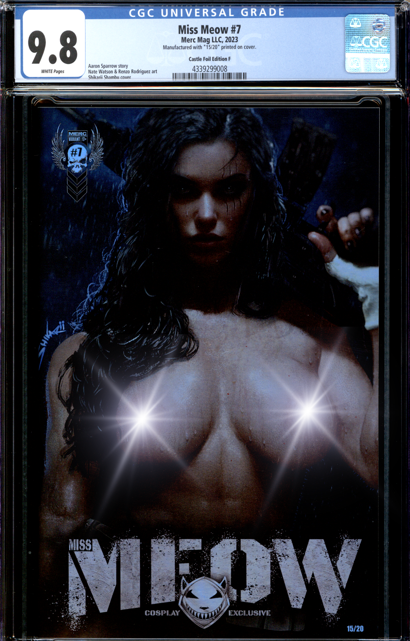 Miss Meow #7 | Shikarii | Punisher | Foil LE 20 | 