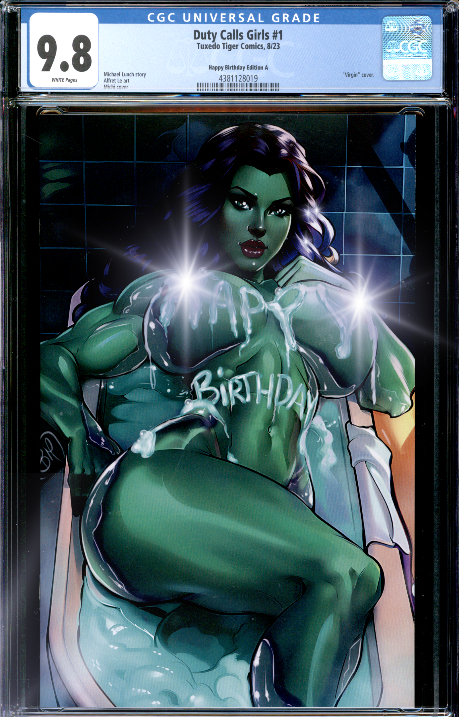 Duty Calls Girls #1 | Michi | She-Hulk | Birthday Bath | 