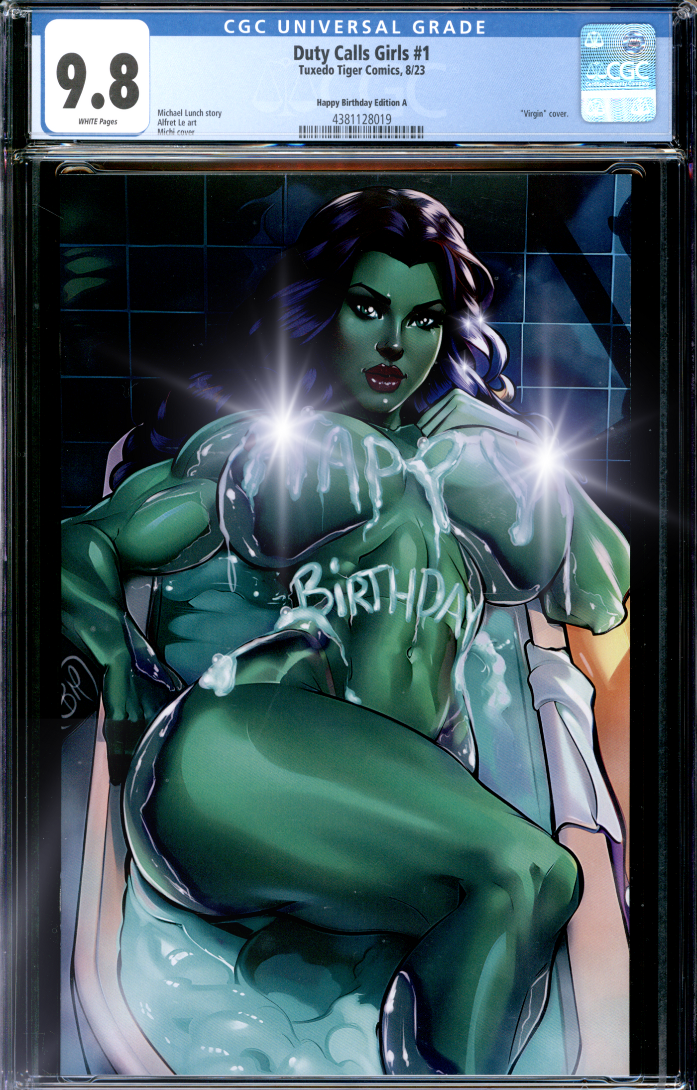 Duty Calls Girls #1 | Michi | She-Hulk | Birthday Bath | "Sexy"