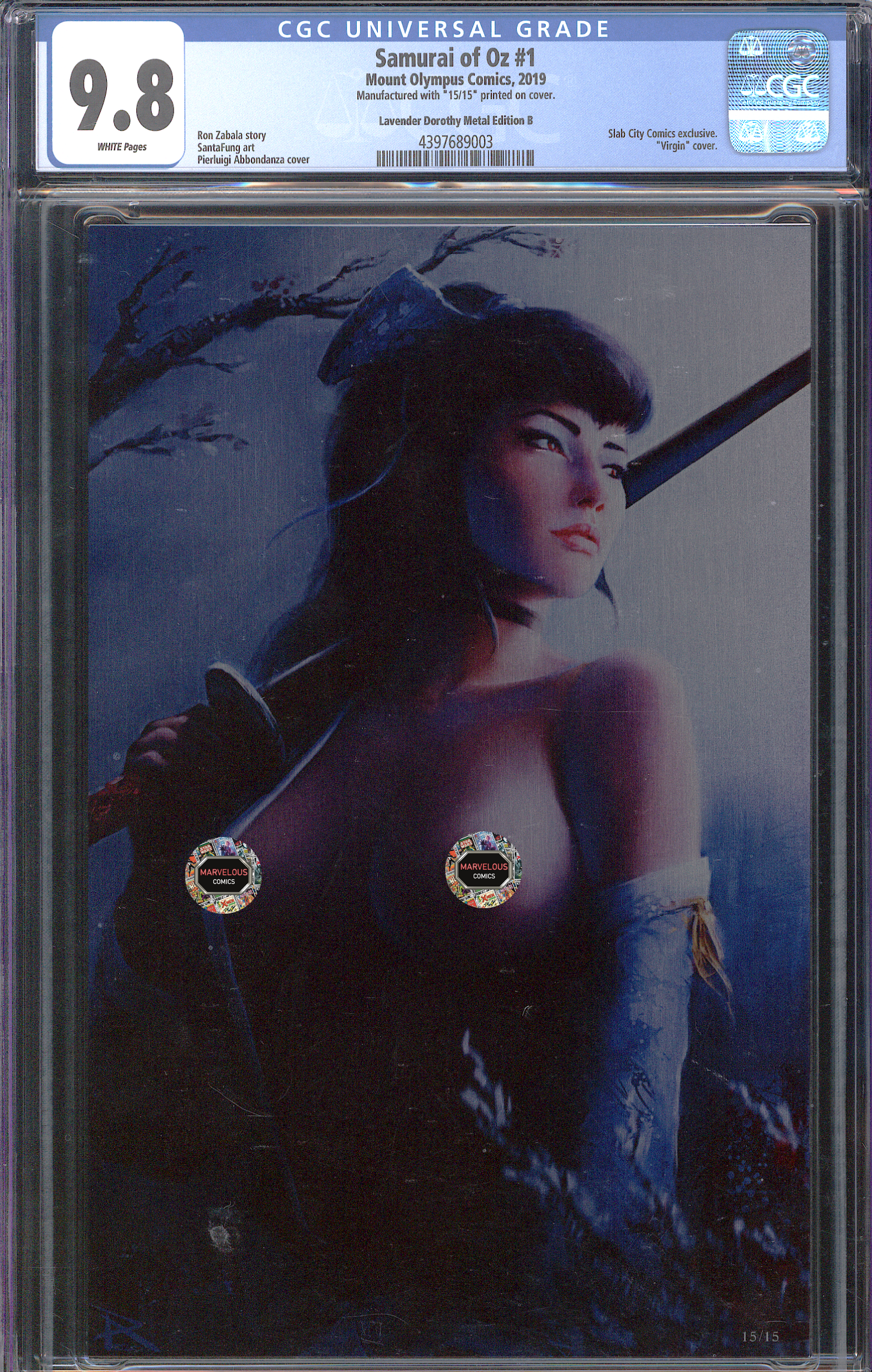 Samurai of Oz #1 | Abbondanza | LE 15 | Metal | 