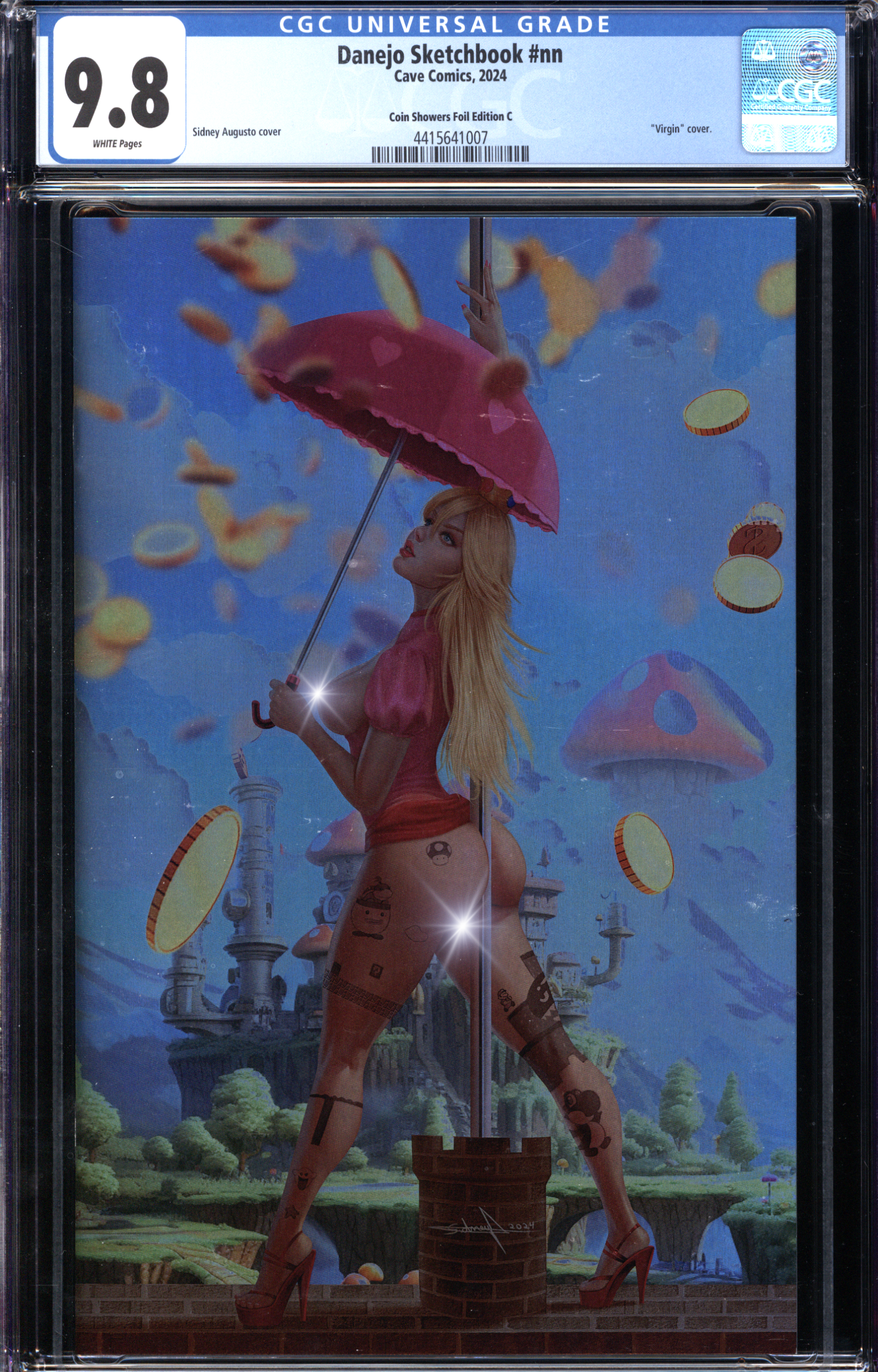 Danejo Sketchbook | Augusto | Princess Peach | FOIL | 