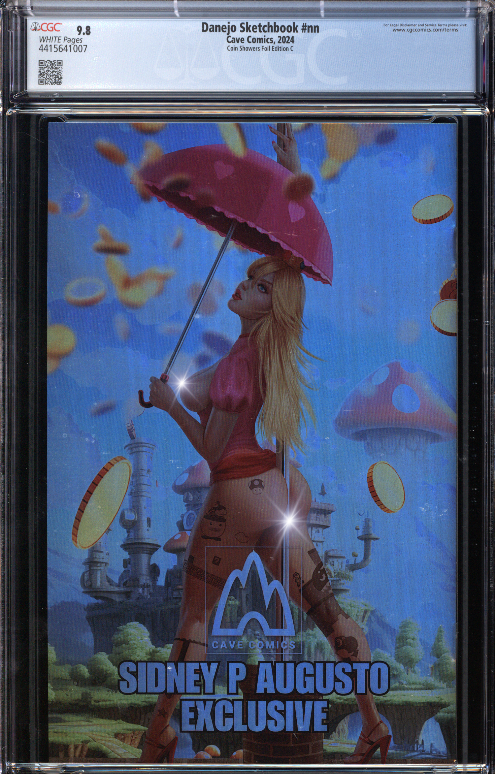 Danejo Sketchbook | Augusto | Princess Peach | FOIL | 