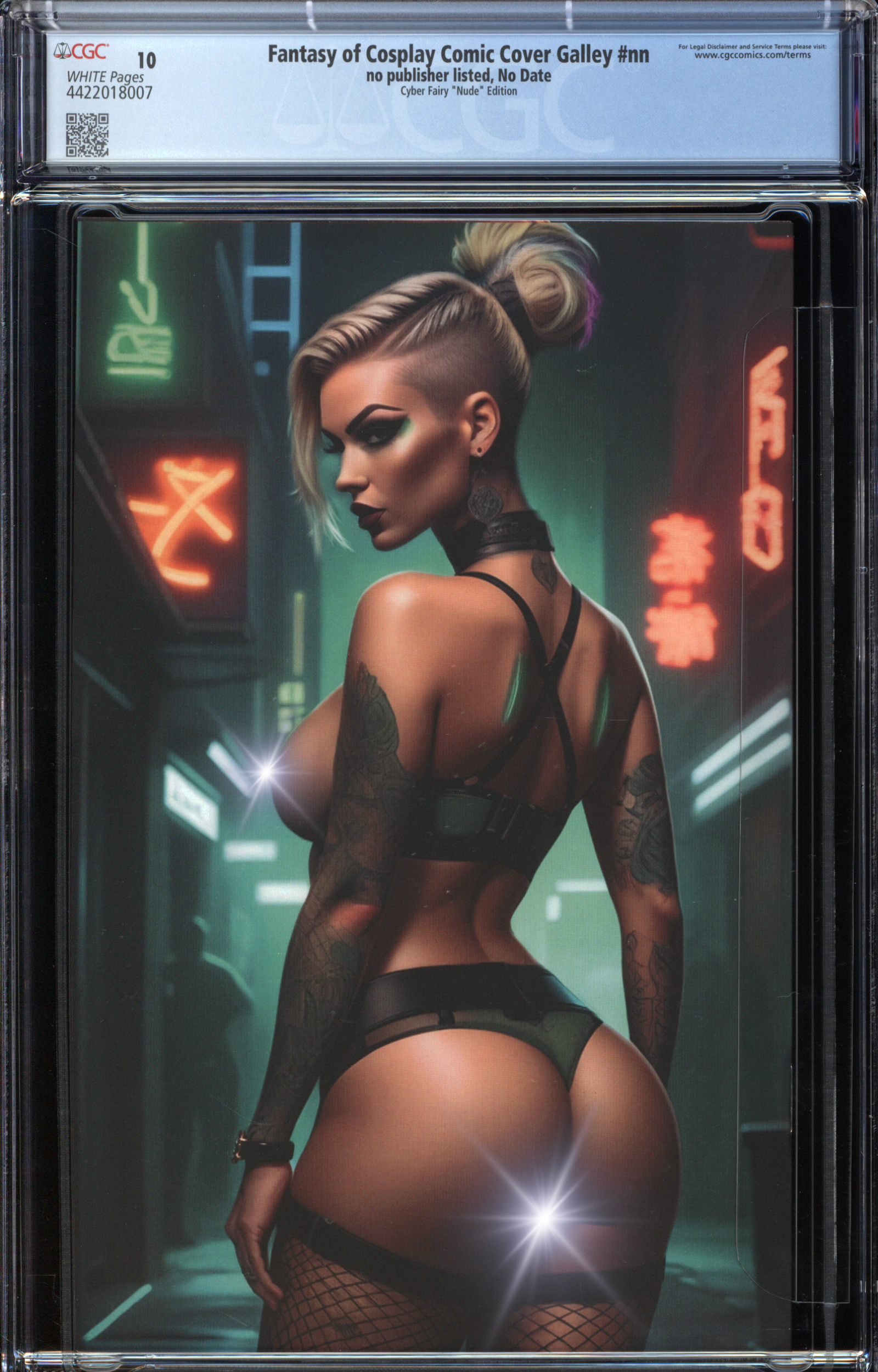 Fantasy of Cosplay Gallery | Cyber Fairy | Tinkerbell | Nude