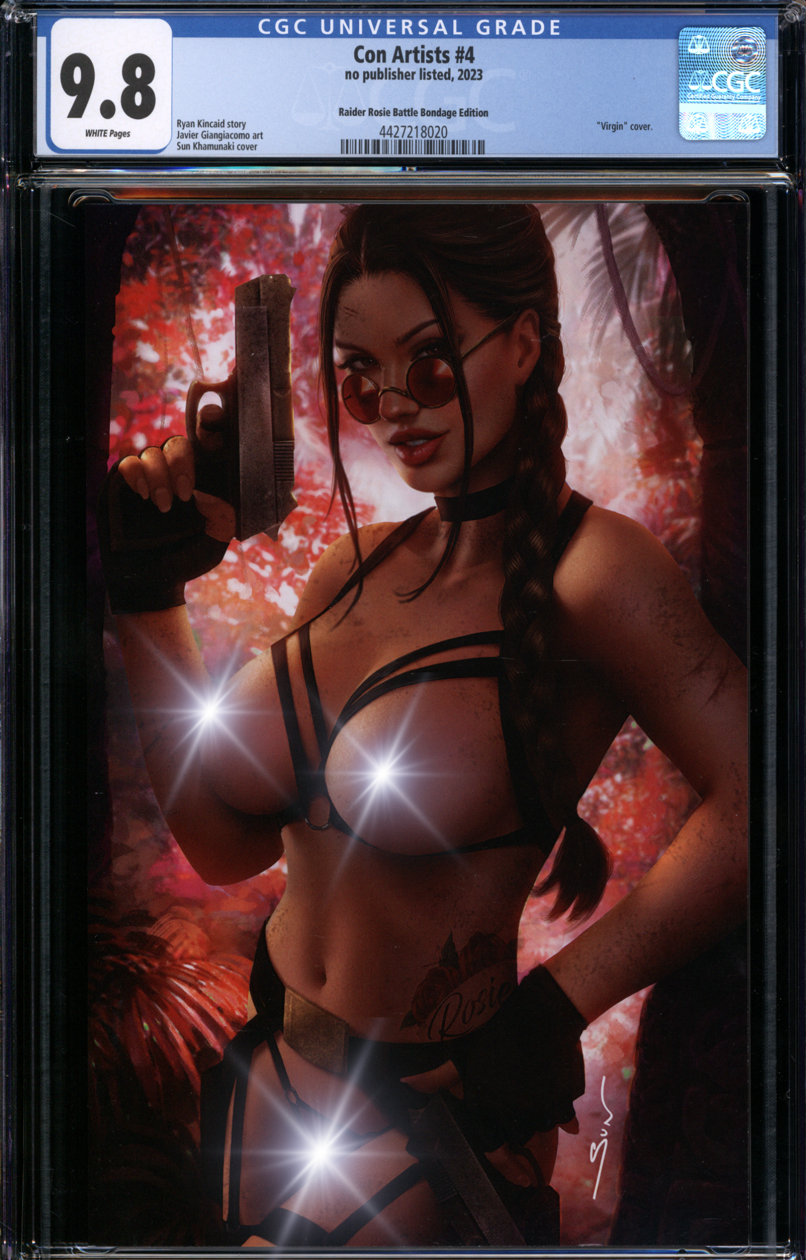 Con Artists #4 | Sun Khamunaki | Lara Croft | Members Only | Nude