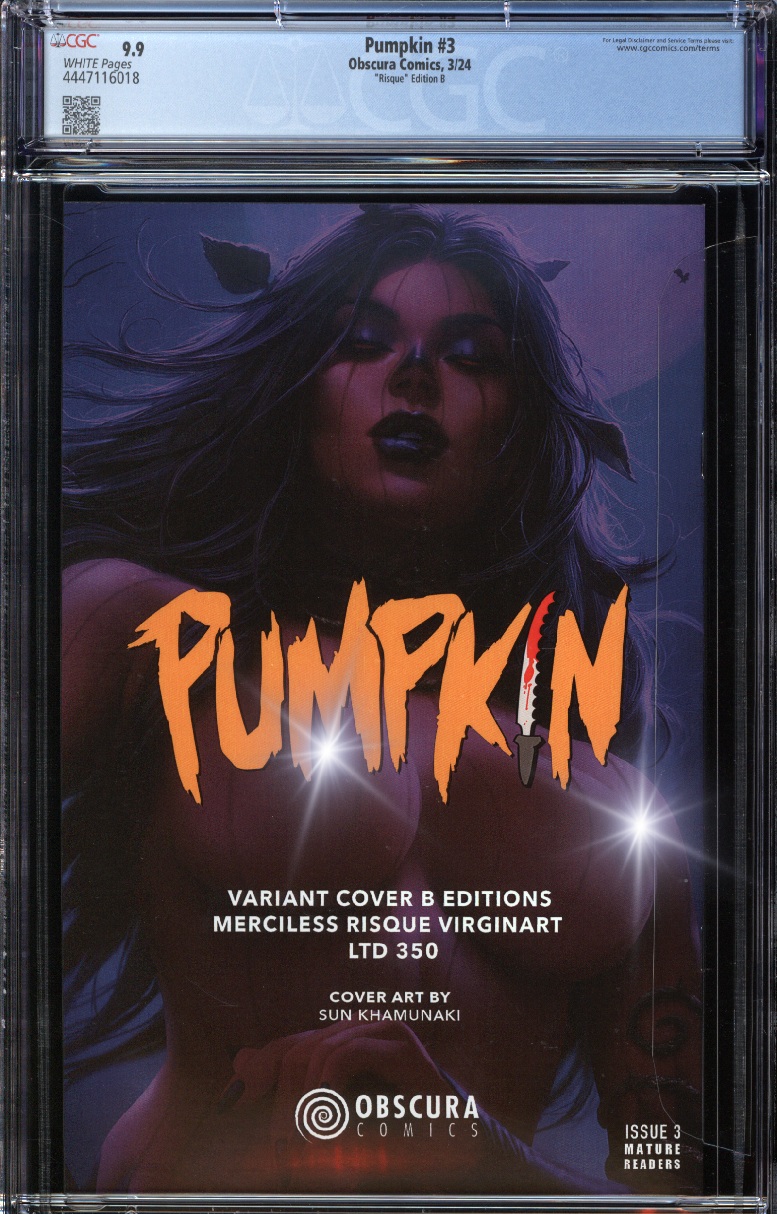 Pumpkin #3 | Sun Khamunaki | Merciless | LE | Topless