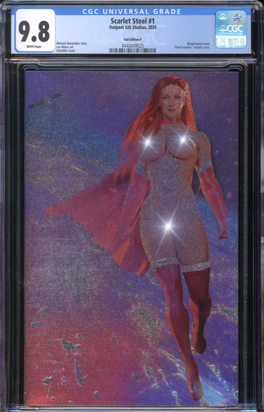 Scarlet Steel #1 | AshedRxr | Final Frontier Wraparound Foil Cover | Nude