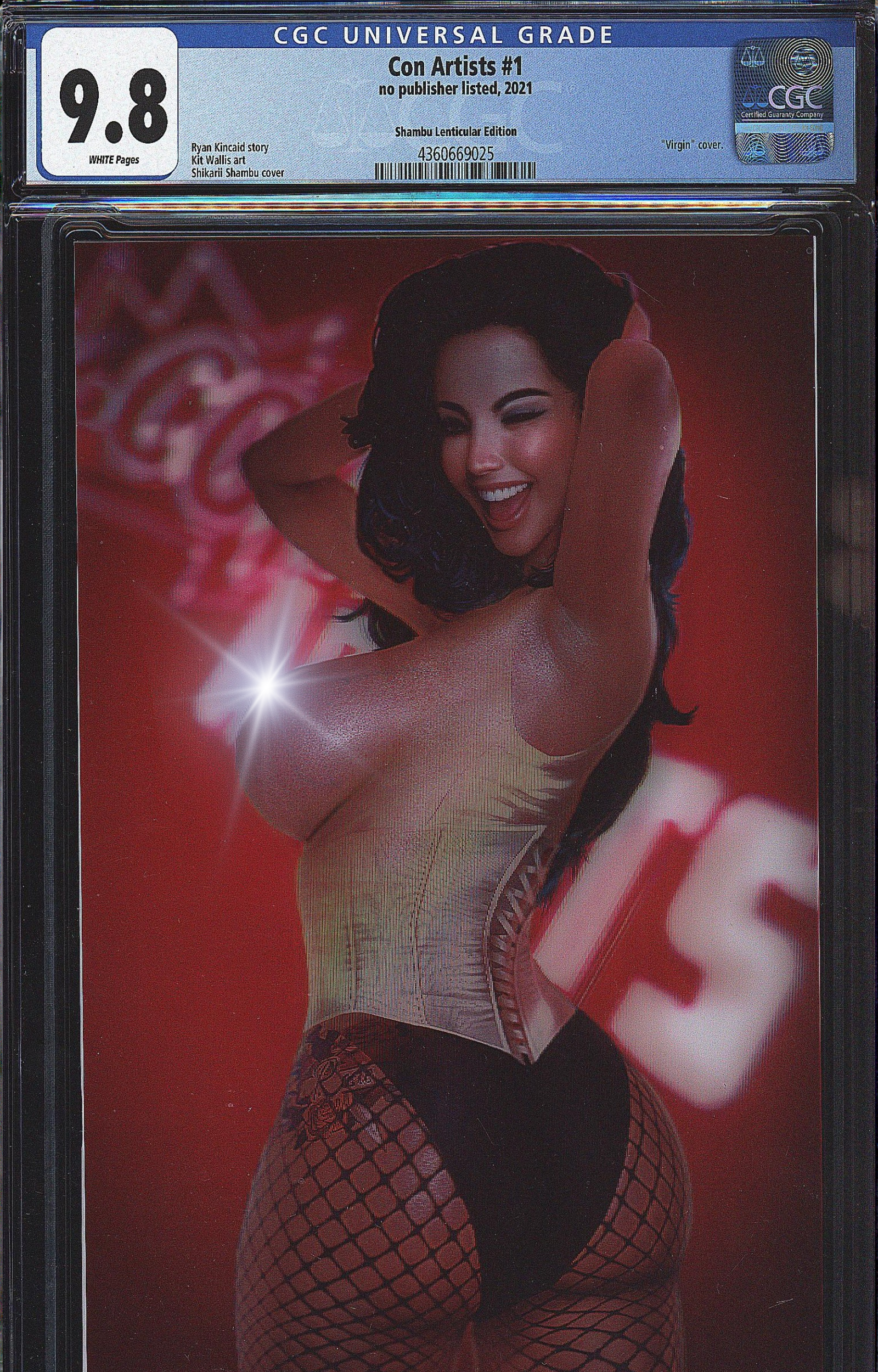 Con Artists #1 | Shikarii | Lenticular | 'Sexy