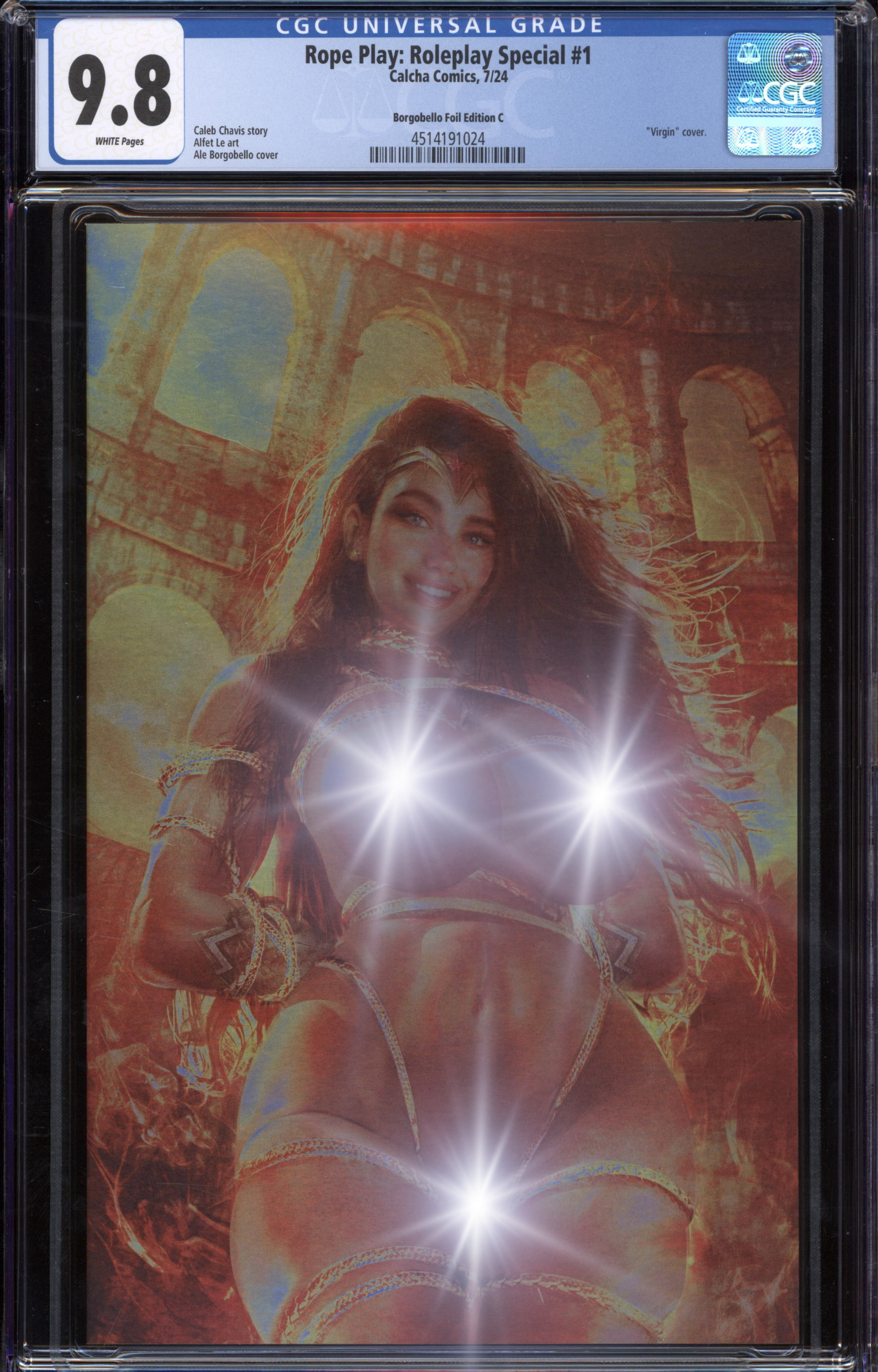 Rope Play Roleplay #1 | Borgobello | Wonder Woman | Foil | 