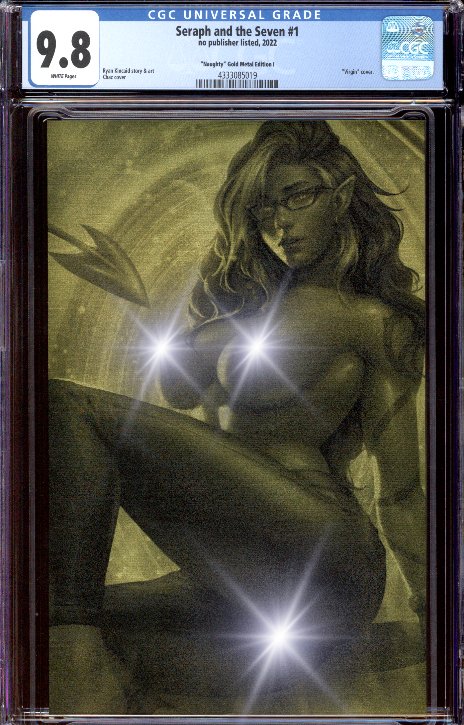 Seraph and the Seven #1 | Chaz | Gold Metal | LE 5