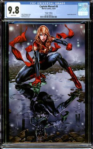 Buy Captain Marvel #9 | Brooks Cover |2019 Marvel Comics | Carmen Carnero | Mark Brooks cover | CGC 9.8